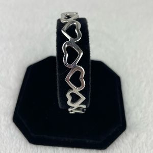 ‼️FINAL PRICE‼️ NWOT! Sterling Heart Cuff Bracelet